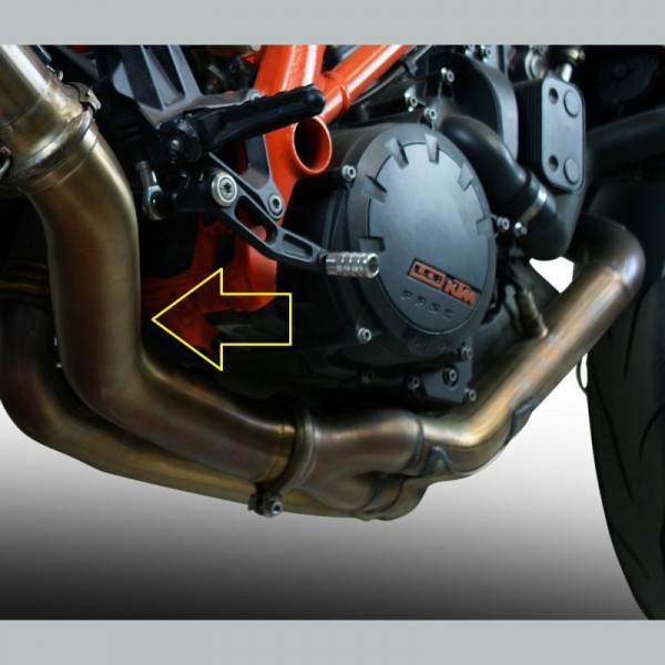 GPR Exhaust Decat Pipe passend für KTM Super Duke 1290 R 2017-2019