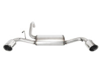 Ulter Sportauspuff passend für Fiat 500 Abarth ab 2008 – Duplex Endrohre Ø100 Ulter Sportauspuff passend für Fiat 500 Abarth ab 2008 – Duplex Endrohre Ø100