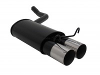 Novus Sportauspuff passend für Mercedes 190 W201 2x90mm RL-Design Novus Sportauspuff passend für Mercedes 190 W201 2x90mm RL-Design