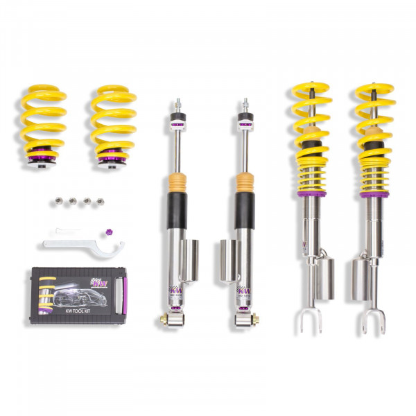 KW Gewindefahrwerk V3 inox AUDI A6 Avant (4F) 4F5, C6 Allrad 11/2004-08/2011