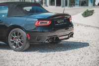 Heck Ansatz Flaps Diffusor passend für Abarth 124 Spider Heck Ansatz Flaps Diffusor passend für Abarth 124 Spider