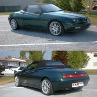 K.A.W. PlusKit Sportfahrwerk passend für Alfa Romeo Spider Cabrio 916 (06/1995–04/2005) K.A.W. PlusKit Sportfahrwerk passend für Alfa Romeo Spider Cabrio 916 (06/1995–04/2005)