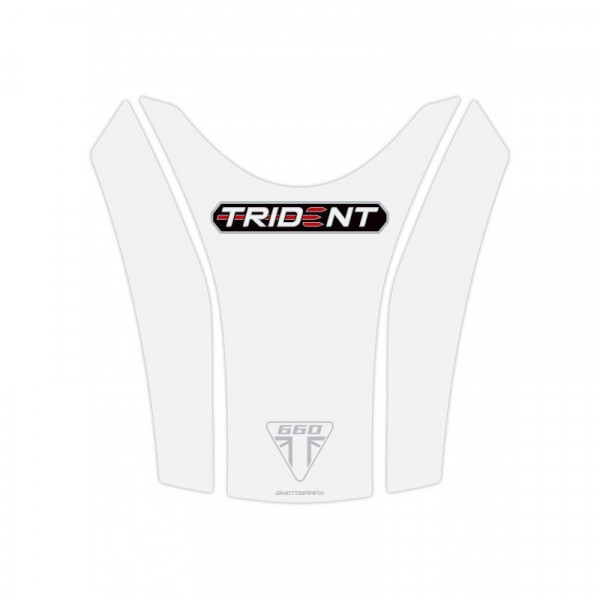Triumph TRIDENT 660 3D Gel Motografix Tank Pad Protector TT048WW