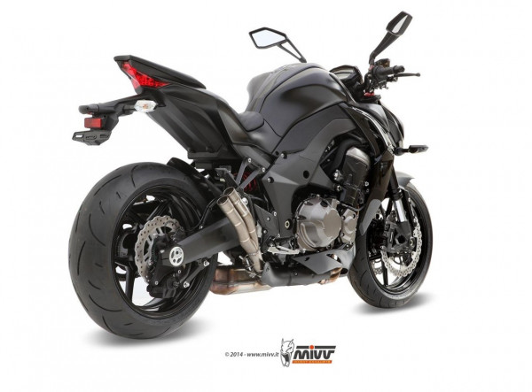 MIVV Double Gun Titan Kawasaki Z 1000 14-16 Racing