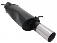 Novus Sportauspuff passend für Citroen C2 / C3 1x90mm RL-Design Novus Sportauspuff passend für Citroen C2 / C3 1x90mm RL-Design