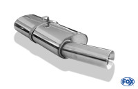 FOX Endschalldämpfer passend für Opel Kadett E-CC 1x80 Typ 24 FOX Endschalldämpfer passend für Opel Kadett E-CC 1x80 Typ 24