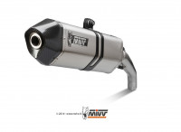 MIVV Speed Edge Edelstahl Endschalldämpfer passend für Suzuki V-Strom MIVV Speed Edge Edelstahl Endschalldämpfer passend für Suzuki V-Strom