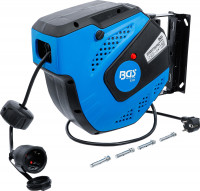 BGS Automatische Kabeltrommel 15 m mit Wandhalterung BGS Automatische Kabeltrommel 15 m mit Wandhalterung