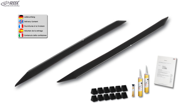 RDX Seitenschweller für DAEWOO Lanos 97-2004 "Slim"