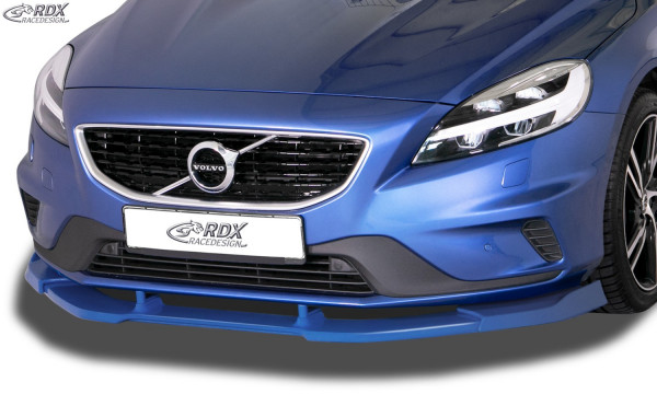 RDX Frontspoiler VARIO-X für VOLVO V40 R-Design 2013+ Frontlippe Front Ansatz Vorne Spoilerlippe