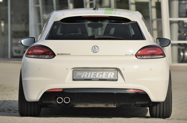 Rieger Heckeinsatz passend für VW Scirocco 3 R-Line (08–14)