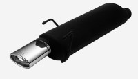 Ulter Sportauspuff passend für Peugeot 307 Hatchback 2001-2007 1 Endrohr oval 95×65 Ulter Sportauspuff passend für Peugeot 307 Hatchback 2001-2007 1 Endrohr oval 95×65