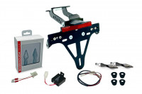 alpha Technik Kennzeichenhalter-Blinker-Kit X-LED passend für Yamaha YZF-R125 alpha Technik Kennzeichenhalter-Blinker-Kit X-LED passend für Yamaha YZF-R125