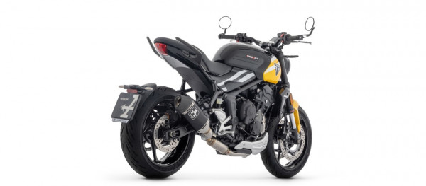 ARROW Komplettanlage Racing VELOCE Aluminium Schwarz TRIUMPH TRIDENT 660 2025-