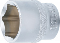 BGS Steckschlüssel-Einsatz Sechskant SW 28 mm | Antrieb Innenvierkant 12,5 mm (1/2") BGS Steckschlüssel-Einsatz Sechskant SW 28 mm | Antrieb Innenvierkant 12,5 mm (1/2")