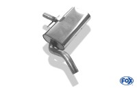 FOX Mittelschalldämpfer passend für VW Golf III GTI/VR6 FOX Mittelschalldämpfer passend für VW Golf III GTI/VR6
