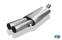FOX Endschalldämpfer 2x76 Typ 10 passend für Audi 80/90 B3 B4 FOX Endschalldämpfer 2x76 Typ 10 passend für Audi 80/90 B3 B4