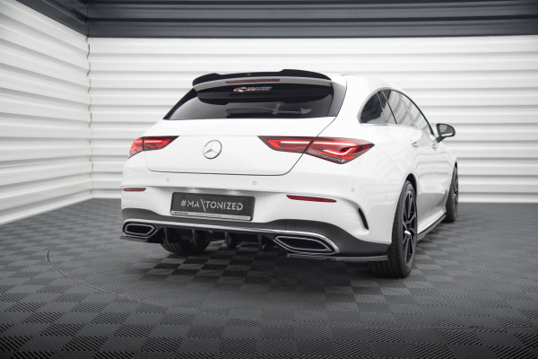 Diffusor Heck Ansatz passend für Mercedes-Benz CLA AMG-Line X118