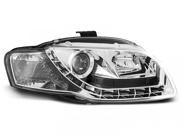Scheinwerfer Tageslicht chrom passend für Audi A4 B7 11.04-03.08