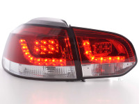 LED Rückleuchten Set VW Golf 6 Typ 1K 2008-2012 klar/rot