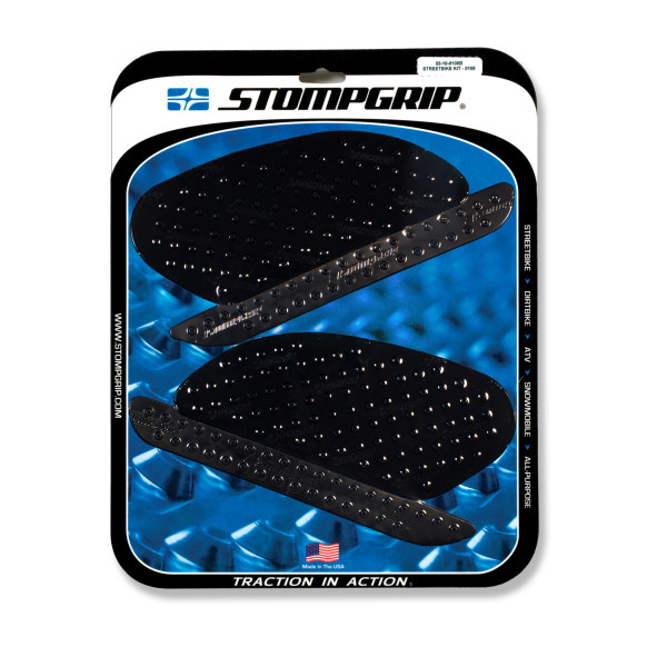 Stompgrip Traction Pad für Kawasaki Ninja H2 15-22 Volcano Schwarz