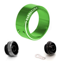 Grün eloxierter Einsatz für Öleinfüllschraube Ø 35 mm passend für BC-YN102-V2 und BC-KN102 Grün eloxierter Einsatz für Öleinfüllschraube Ø 35 mm passend für BC-YN102-V2 und BC-KN102
