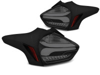 LED Rückleuchten Black getönt dynamisch passend für Ford Focus 3 2015–2018 LED Rückleuchten Black getönt dynamisch passend für Ford Focus 3 2015–2018