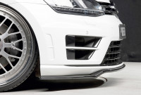 Rieger Spoilerschwert nur für R / R-Line glanz schwarz für VW Golf 7 R-Line 3-tür. 10.12-12.16 (bis Ausführung: Schwarz matt