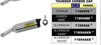Arrow Street Thunder Aluminium Endschalldämpfer passend für Yamaha YZF R3 Arrow Street Thunder Aluminium Endschalldämpfer passend für Yamaha YZF R3
