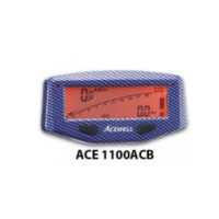 Acewell ACE-1100ACB Drehzahlmesser mit Temperaturanzeige Carbon-Blau Acewell ACE-1100ACB Drehzahlmesser mit Temperaturanzeige Carbon-Blau