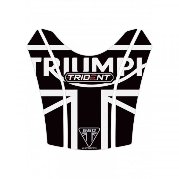 Motografix 3D Gel Tank Pad passend für Triumph Trident 660