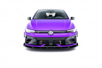 Front Ansatz V.3 + Flaps passend für VW Golf R Mk8 Facelift Front Ansatz V.3 + Flaps passend für VW Golf R Mk8 Facelift