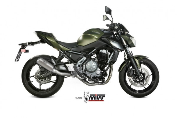 MIVV MK3 Edelstahl KAWASAKI KAWASAKI Z650-Ninja 650 17-23