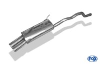 FOX Endschalldämpfer Edelstahl 2x80 inkl. Verbindungsrohr passend für VW Bus T4 Syncro FOX Endschalldämpfer Edelstahl 2x80 inkl. Verbindungsrohr passend für VW Bus T4 Syncro