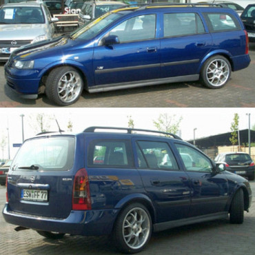 K.A.W. PlusKit Sportfahrwerk passend für Opel Astra G Caravan G Caravan/T98/Komb ab 02/1998 bis 12/2