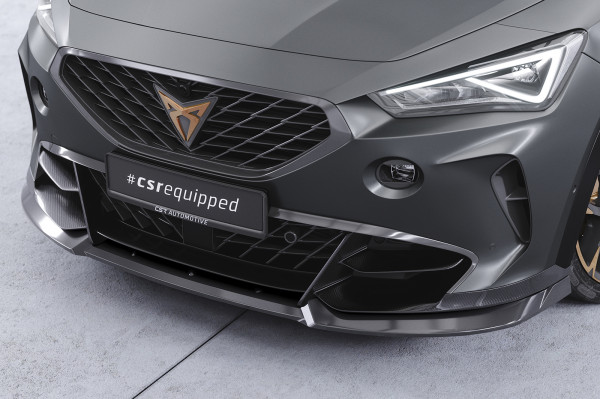 Cup-Spoilerlippe mit ABE für Cupra Formentor VZ5 CSL738 Schwarz Strukturiert