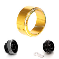 Gold eloxierter Einsatz für Öleinfüllschraube Ø 35 mm passend für BC-YN102-V2 und BC-KN102 Gold eloxierter Einsatz für Öleinfüllschraube Ø 35 mm passend für BC-YN102-V2 und BC-KN102