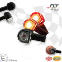 SMD-Rücklicht Fly Alu schwarz E-geprüft SMD-Rücklicht Fly Alu schwarz E-geprüft