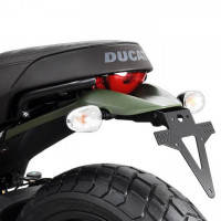 Kennzeichenhalter passend für DUCATI Scrambler 800 (15-17) verstellbar schwarz inkl. Reflektorhalter Kennzeichenhalter passend für DUCATI Scrambler 800 (15-17) verstellbar schwarz inkl. Reflektorhalter