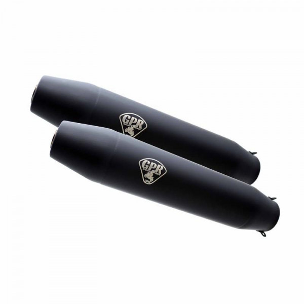 GPR Deeptone Black Auspuff passend für Yamaha XJ 600 Diversion 1991–2001