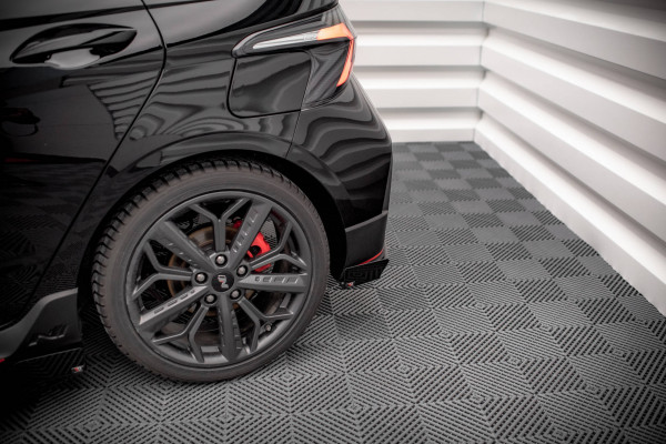 Street Pro Heck Ansatz Diffusor + Flaps passend für Hyundai I20 N Mk3
