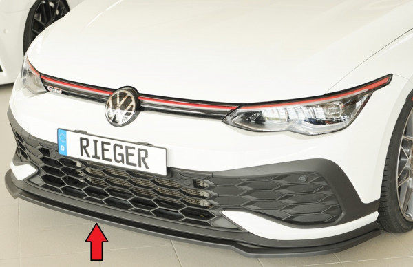 Rieger Spoilerschwert passend für VW Golf 8 GTI Clubsport (10.20–03.24)