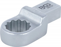 BGS Einsteck-Ringschlüssel 21 mm mit 14x18 mm Aufnahme BGS Einsteck-Ringschlüssel 21 mm mit 14x18 mm Aufnahme