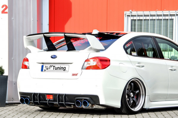 Gefräster Heckansatz Version 2 für Subaru Impreza WRX STi