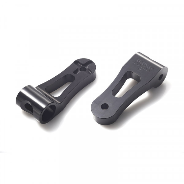 TRW Lenkrohraufnahme MCL40LAS Aluminium schwarz eloxiert, Höhe 40 mm, für Relaxbar