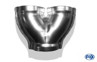 FOX Y-Verbinder 55/2x50mm Edelstahl Universell FOX Y-Verbinder 55/2x50mm Edelstahl Universell