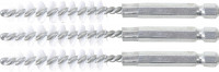 BGS Nylonbürste 10 mm 3-tlg. | Außensechskant 6,3 mm BGS Nylonbürste 10 mm 3-tlg. | Außensechskant 6,3 mm