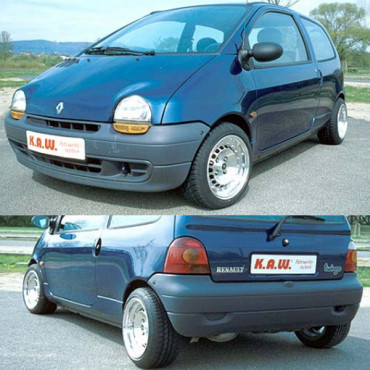 K.A.W. Tieferlegungsfedern für Renault Twingo 1 + Facelift C06 ab 03/1993 bis 02/2007