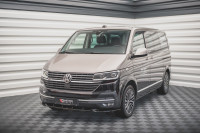Front Ansatz V.2 passend für Volkswagen T6 Facelift Schwarz Matt Front Ansatz V.2 passend für Volkswagen T6 Facelift Schwarz Matt