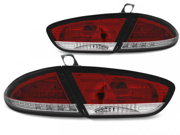 LED Rücklichter rot weiß passend für Seat Leon 03.09-12